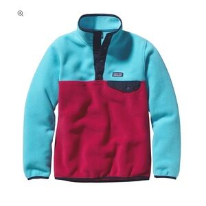 Patagonia Lightweight Synchilla® Snap-T® Pullover youth sz L 12